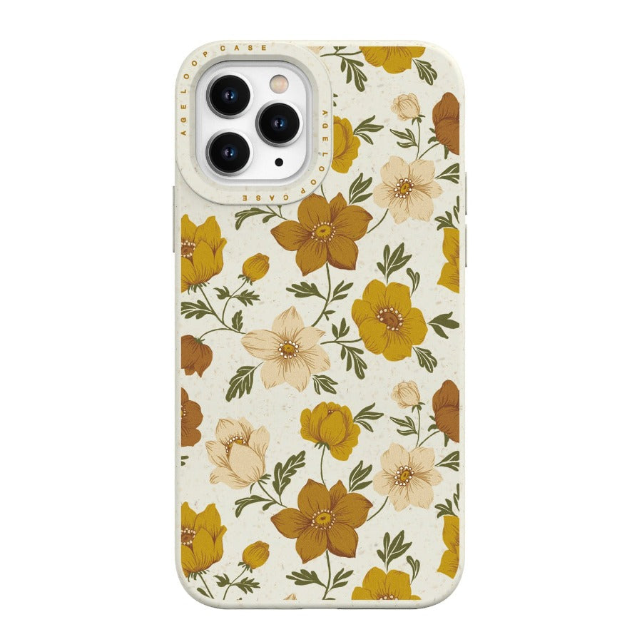 Compostable yellow flowers iPhone 11 Pro Cases