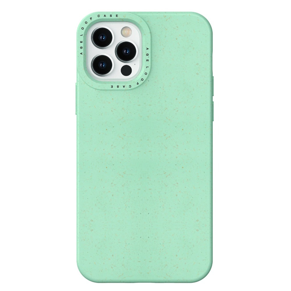 eco frienldy iPhone 12 case green color