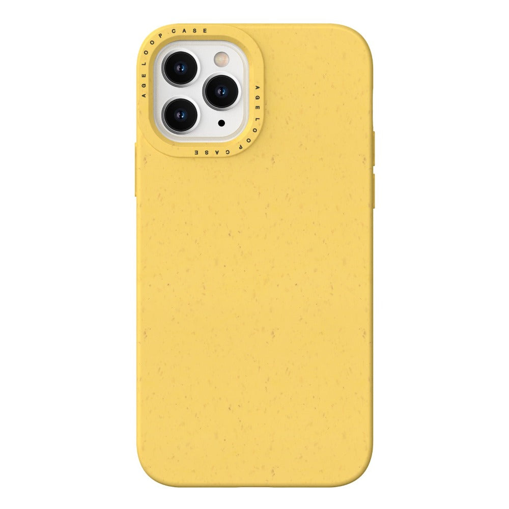 eco friendly iPhone 11 Pro case yellow color