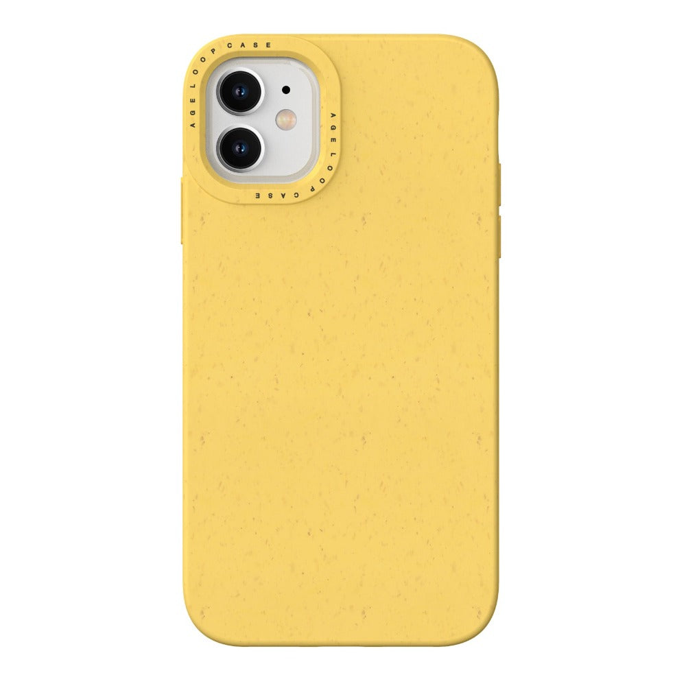compostable iPhone 11 case yellow