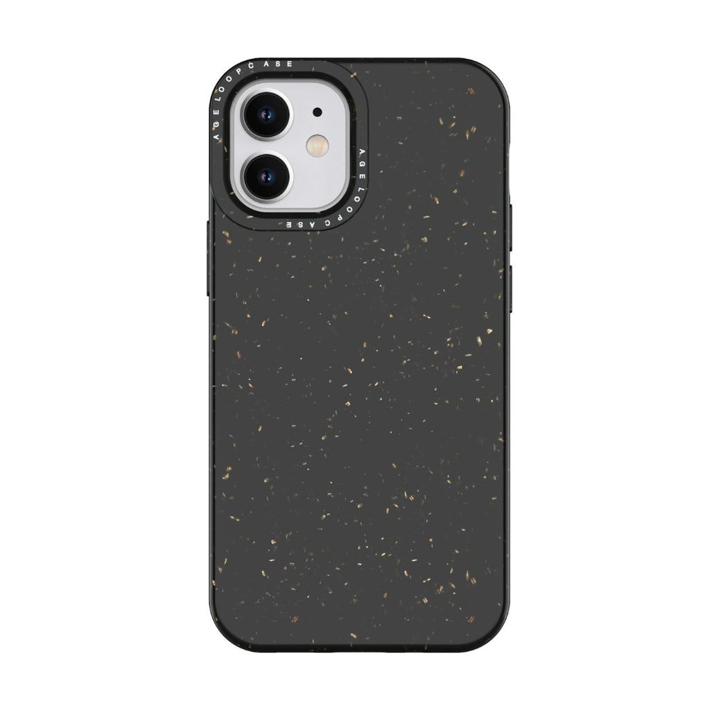 biodegradable iPhone 12 mini phone case black color