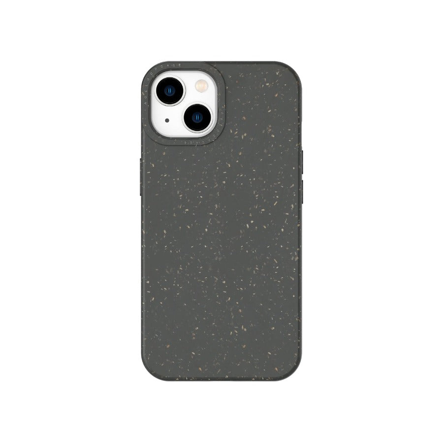 Biodegradable iPhone 13 mini case black color