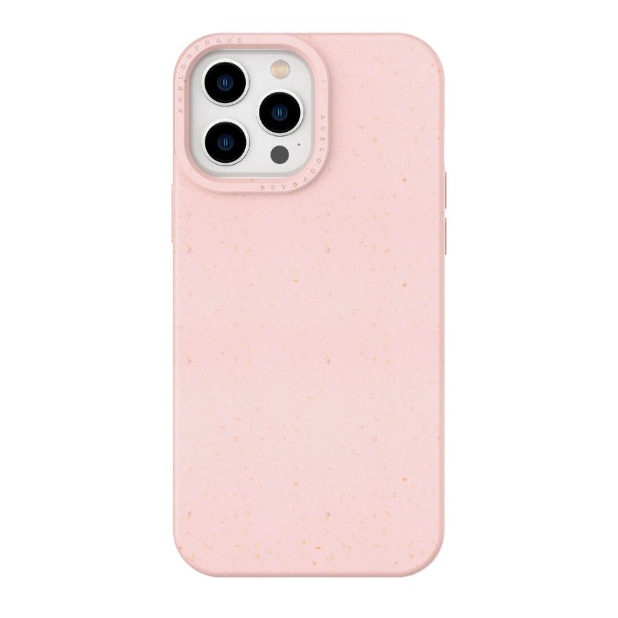 compostable iPhone 13 pro case pink