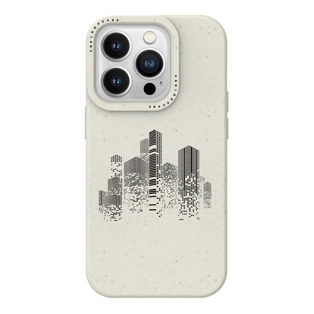 ageloop white iPhone 14 Pro Case with Skyscraper picture