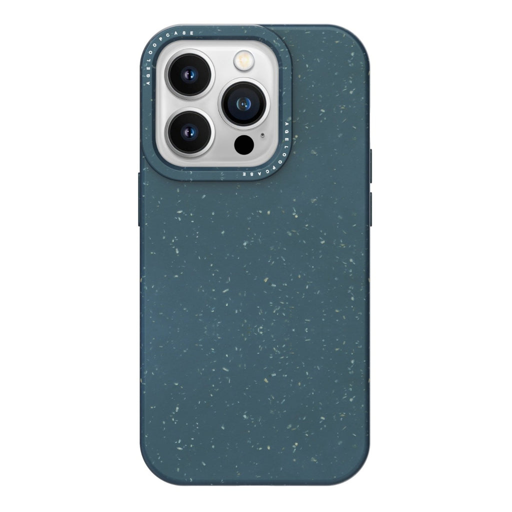 Compostable iPhone 14 Pro Case Blue Color