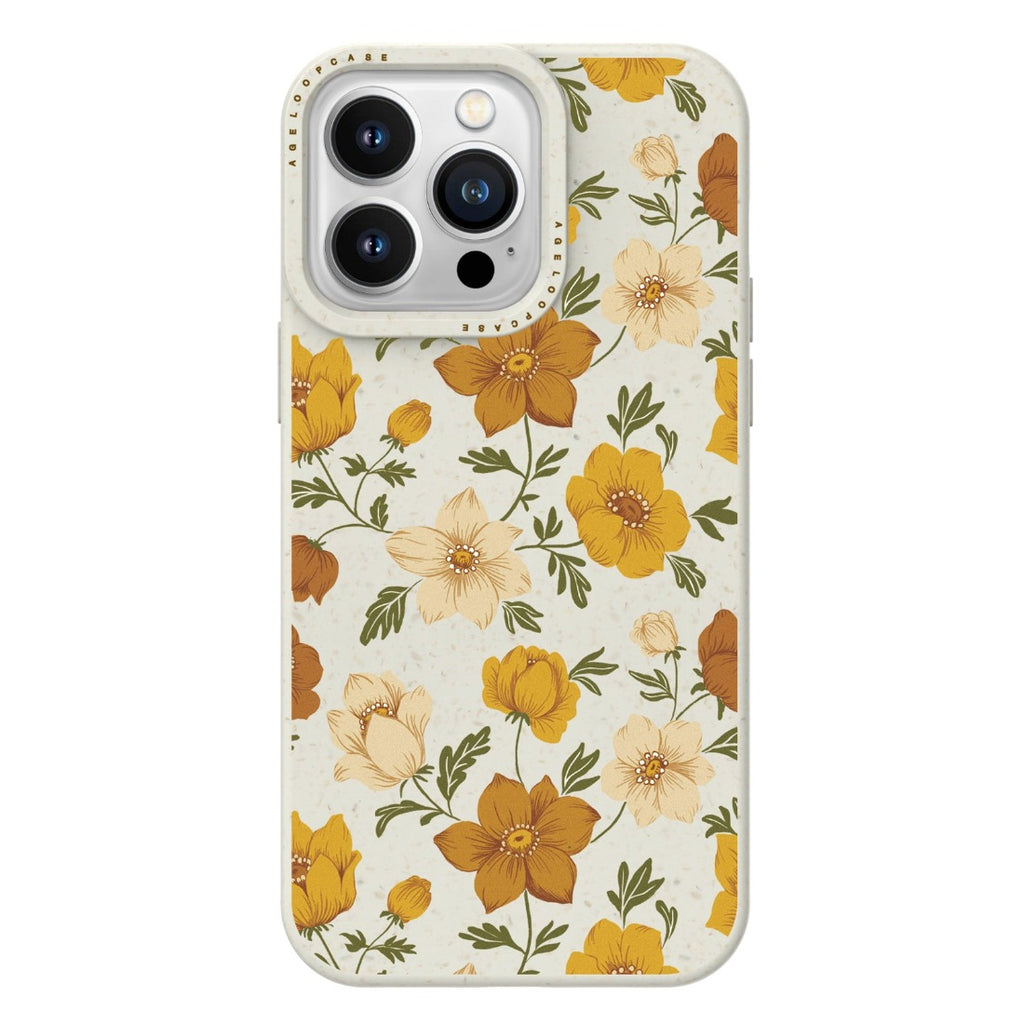 Eco Friendly iPhone 14 Pro Max Case with Yellow Flowers picture