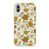 iPhone XS Case Yellow Flowers