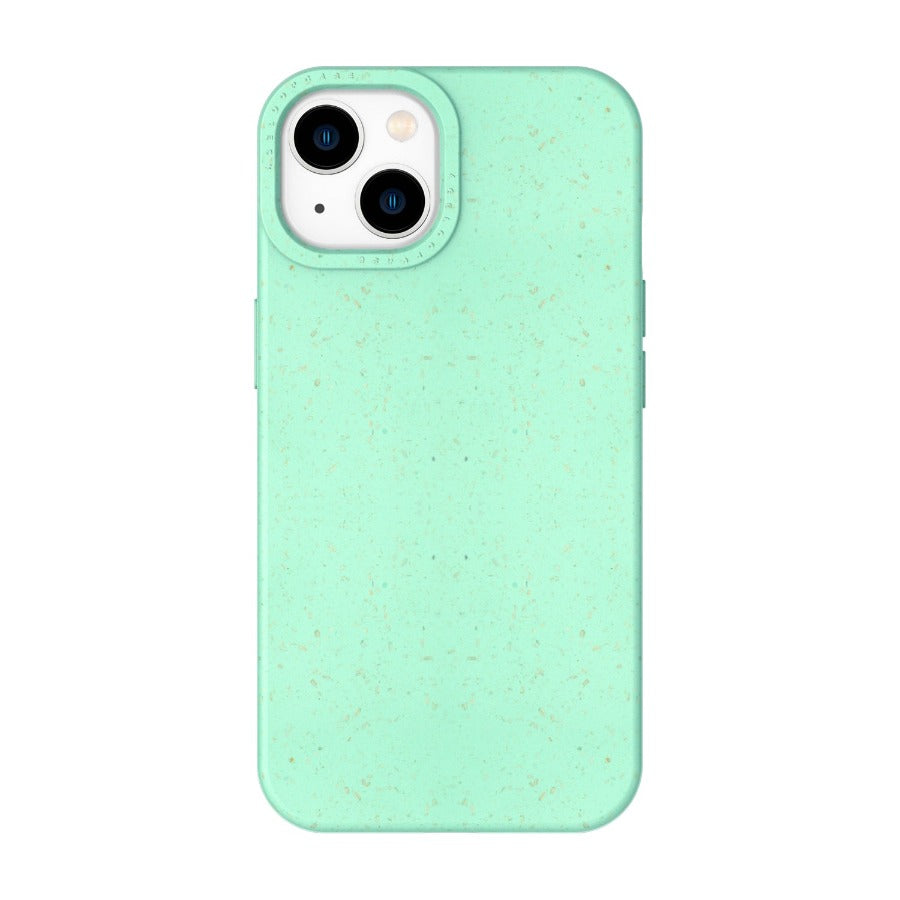 compostable iPhone 13 case green color