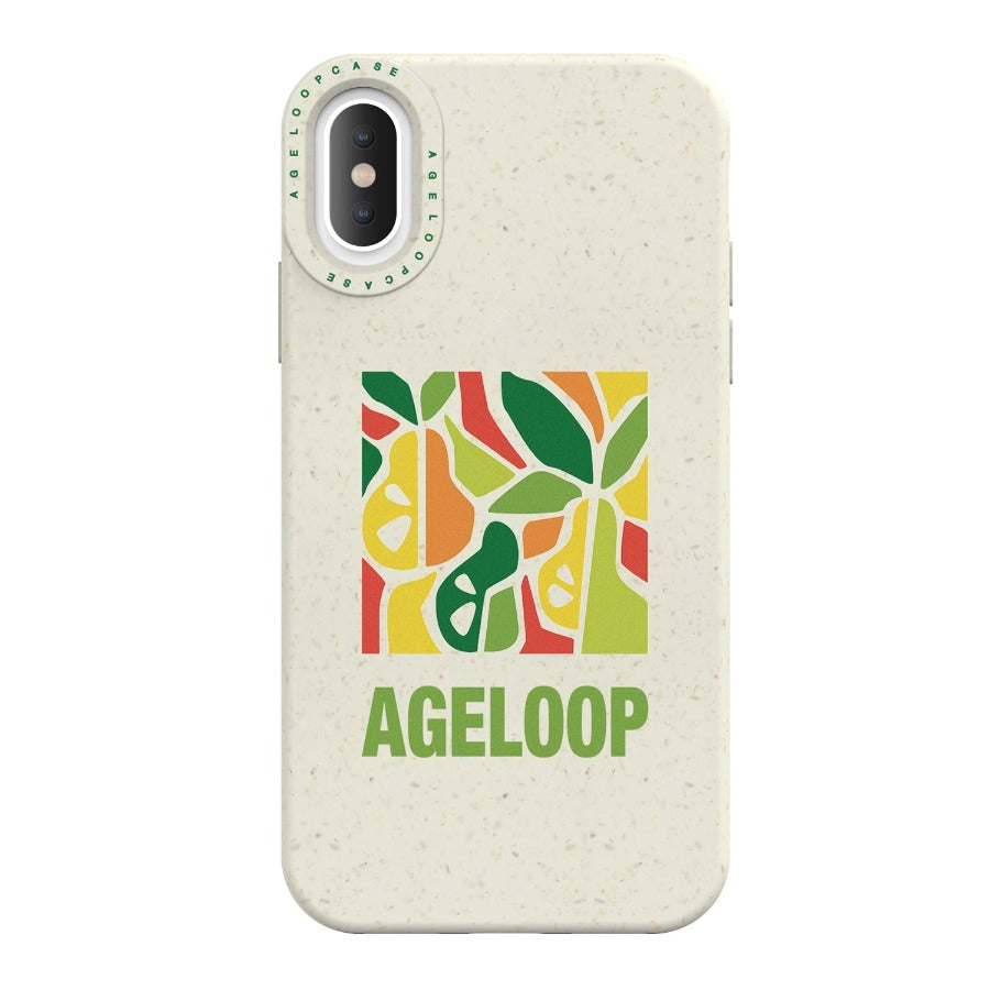 Biodegradable iPhone XS Case Pear
