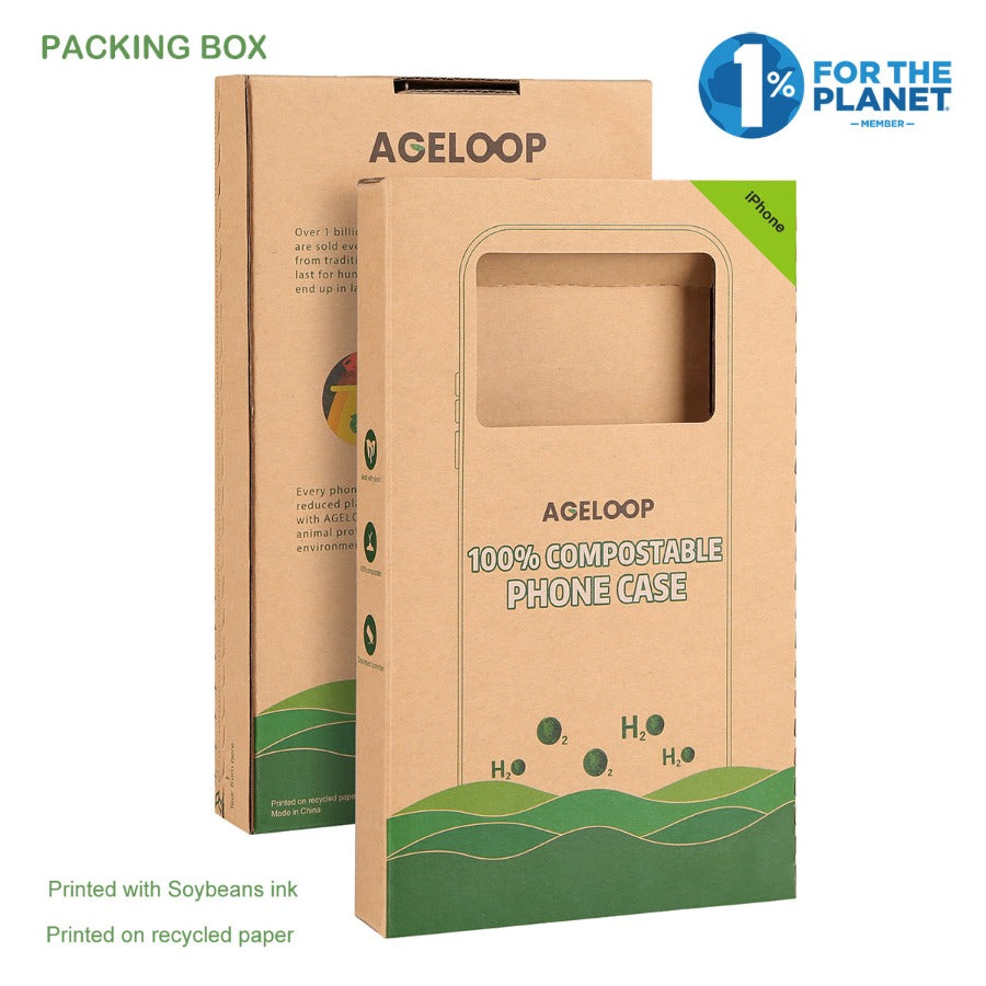 sustainable iphone 12 case packing box