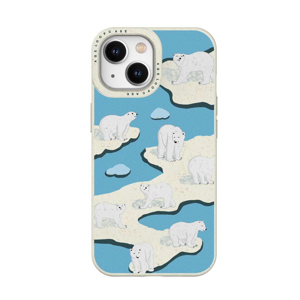 Biodegradable iPhone 13 Mini Case Polar Bear