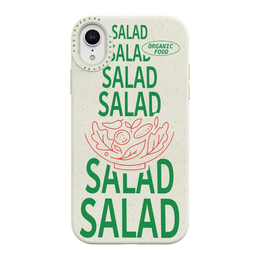 Biodegradable iPhone XR Case Salad