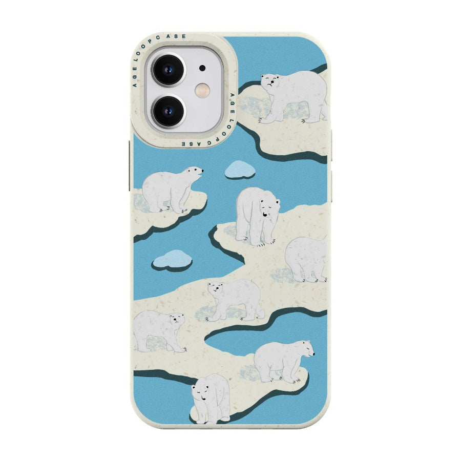 Compostable iPhone 12 Mini Case Polar Bear