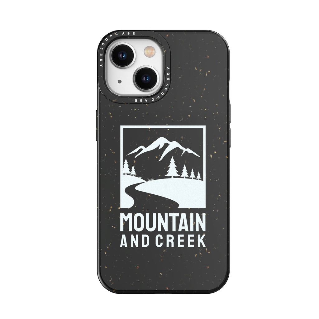 Biodegradable iPhone 13 Mini case Mountain Creek