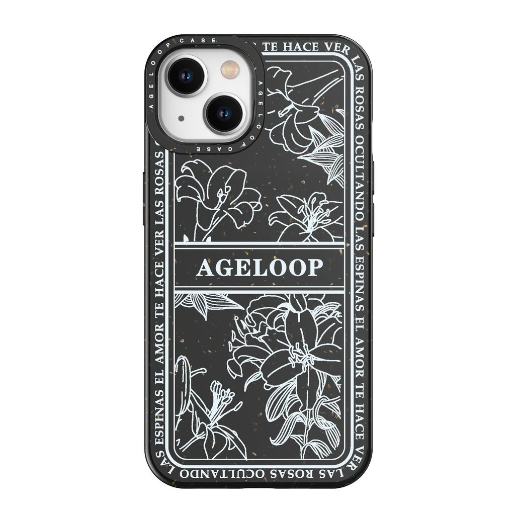 Compostable iPhone 13 Case Flower