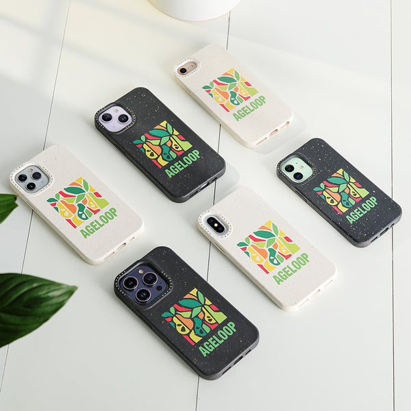 100% Compostable iPhone 13 Mini Case Pears Biodegradable Cool iPhone Cases