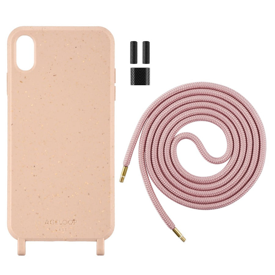 ageloop Lanyard iPhone XS Max Case pink color