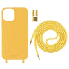 Yellow Sustianable Crossbody Compostable phone Cases With Chain for iPhone 12 Pro Max Case