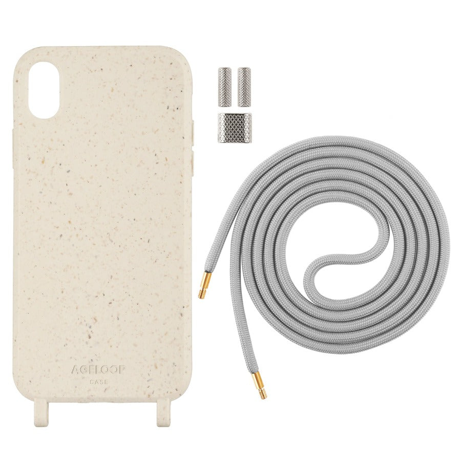 ageloop Crossbody iPhone XR Case white color