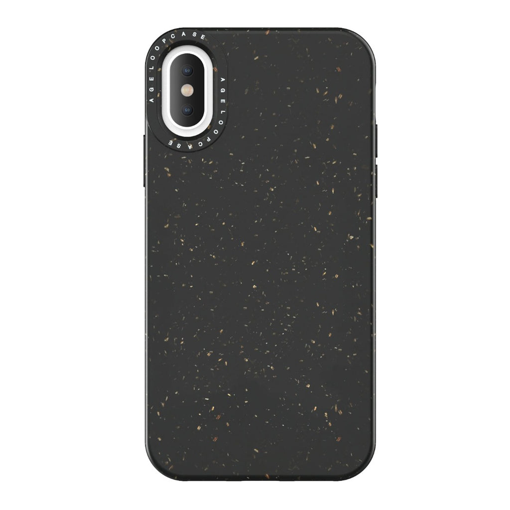 eco friendly iPhone X phone case black color
