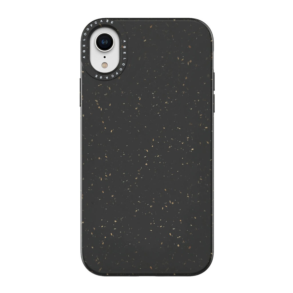 Compostable iPhone XR phone case black color